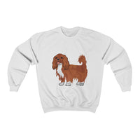 Ruby Cavalier King Charles Spaniel Unisex Heavy Blend™ Crewneck Sweatshirt, S - 3XL, 11 Colors, Cotton/Polyester, Made in the USA!!