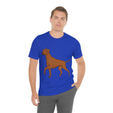 Rhodesian Ridgeback Unisex Jersey Short Sleeve Tee, S - 3XL, 16 Colors, Light Fabric Cotton, FREE Shipping, Made in USA!!