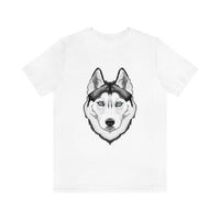 Siberian Husky Unisex Jersey Short Sleeve Tee, 12 Colors, XS-4XL, Light Fabric, FREE Shipping, Made in USA!!