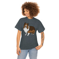 Shetland Sheepdog Unisex Heavy Cotton Tee