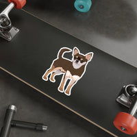 Chihuahua Die-Cut Stickers, 5 Sizes, Water Resistant Vinyl, Waterproof Adhesive, Indoor/Outdoor, Matte Finish, FREE Shipping!!