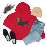 Dachshund Unisex Heavy Blend™ Hooded Sweatshirt, S - 5XL, 13 Colors, Cotton/Polyester, FREE Shipping, Made in USA!!