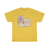 Havanese Unisex Heavy Cotton Tee, Made in the USA!!