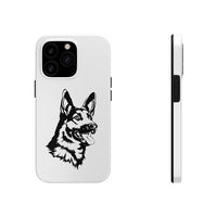 German Shepherd Case Mate Tough Phone Cases, Over 30 Sizes, Impact Resistant, Rubber Liner, FREE Shipping, Made in USA!!