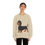 Dachshund Unisex Heavy Blend™ Crewneck Sweatshirt, S - 2XL, 14 Colors, Cotton/Polyester, Medium Fabric, FREE Shipping, Made in USA!!