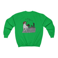 German Shorthaired Pointer Unisex Heavy Blend™ Crewneck Sweatshirt