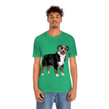 Australian Shepherd Unisex Jersey Short Sleeve Tee, XS-3XL, 14 Colors, Soft Cotton, Light Fabric, FREE Shipping, Made in USA!!