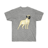 Mastiff Unisex Ultra Cotton Tee, 14 Colors Available, S-5XL, 100% Cotton, Made in the Usa!!