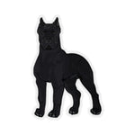 Cane Corso Kiss-Cut Stickers, 4 Sizes, White or Transparent Background, For Indoor Use, Made in the USA!!