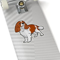 Cavalier King Charles Spaniel Kiss-Cut Stickers