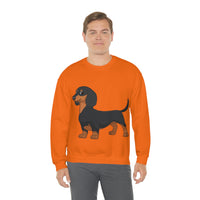 Dachshund Unisex Heavy Blend™ Crewneck Sweatshirt, S - 2XL, 14 Colors, Cotton/Polyester, Medium Fabric, FREE Shipping, Made in USA!!