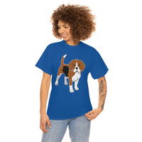 Beagle Unisex Heavy Cotton Tee, Made in the USA!!