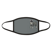 Miniature Schnauzer Mixed-Fabric Face Mask