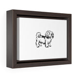 Shih Tzu Horizontal Framed Premium Gallery Wrap Canvas