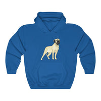 Mastiff Unisex Heavy Blend™ Hooded Sweatshirt, 50-50 Cotton, Polyester, S-5XL, Made in the USA!!