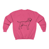 Labrador Retriever Sweatshirt Unisex Heavy Blend™ Crewneck Sweatshirt