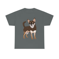 Chihuahua Unisex Heavy Cotton Tee, S - 5XL, 12 Colors, 100% Cotton, Made in the Usa, Free Shipping!!