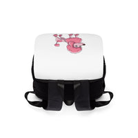 Poodle Unisex Casual Shoulder Backpack