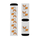 Pembroke Welsh Corgi Sublimation Socks