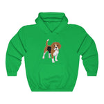 Beagle Unisex Heavy Blend Hooded Sweatshirt, Made in the USA