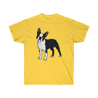 Boston Terrier Unisex Ultra Cotton Tee