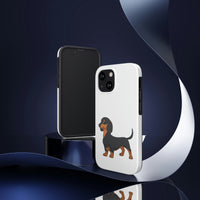 Dachshund Case Mate Tough Phone Cases, Impact Resistant, Wireless Charging, FREE Shipping, Made in USA!!