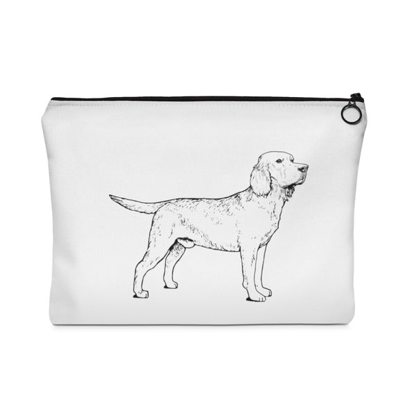 Labrador Retriever Pouch, Carry All Pouch - Flat