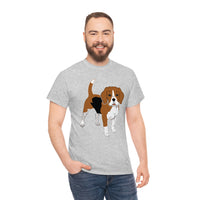 Beagle Unisex Heavy Cotton Tee, Made in the USA!!
