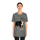 Australian Shepherd Unisex Jersey Short Sleeve Tee, XS-3XL, 14 Colors, Soft Cotton, Light Fabric, FREE Shipping, Made in USA!!
