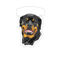 Rottweiler Die-Cut Stickers, Water Resistant Vinyl, 5 Sizes, Matte Finish, Indoor/Outdoor, FREE Shipping, Made in USA!!