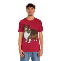 Shetland Sheepdog Unisex Jersey Short Sleeve Tee