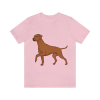 Rhodesian Ridgeback Unisex Jersey Short Sleeve Tee, S - 3XL, 16 Colors, Light Fabric Cotton, FREE Shipping, Made in USA!!