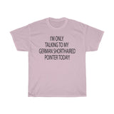 German Shorthaired Pointer Unisex Heavy Cotton Tee
