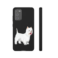 West Highland White Terrier Tough Cell Phone Cases, Impact Resistant, Matte or Glossy, FREE Shipping, Made in USA!!