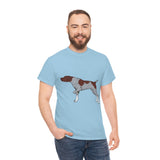German Shorthaired Pointer Unisex Heavy Cotton Tee