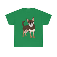 Chihuahua Unisex Heavy Cotton Tee, S - 5XL, 12 Colors, 100% Cotton, Made in the Usa, Free Shipping!!