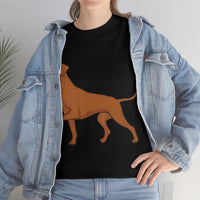 Rhodesian Ridgeback Unisex Heavy Cotton Tee, S - 5XL, 12 Colors, Cotton, Medium Fabric, FREE Shipping, Made in USA!!