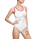 Labrador Retriever Women's Classic One-Piece Swimsuit