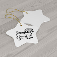 Shih Tzu Ceramic Ornaments