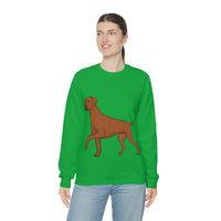 Rhodesian Ridgeback  Unisex Heavy Blend™ Crewneck Sweatshirt, S - 3XL, Cotton/Polyester, 6 Colors, FREE Shipping, Made in USA!!