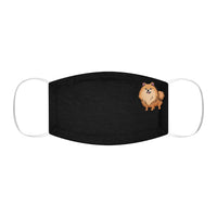 Pomeranian Snug-Fit Polyester Face Mask, Made in USA