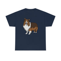 Shetland Sheepdog Unisex Heavy Cotton Tee