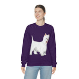 West Highland White Terrier Unisex Heavy Blend™ Crewneck Sweatshirt, S - 5XL, Cotton/Polyester, FREE Shipping, Made in USA!!