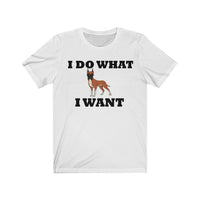 I Do What I Want Labrador Retriever Unisex Jersey Short Sleeve Tee