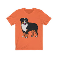 Bernese Mountain Dog Unisex Jersey Short Sleeve Tee