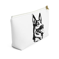 German Shepherd Accessory Pouch w T-bottom