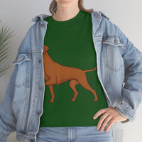 Rhodesian Ridgeback Unisex Heavy Cotton Tee, S - 5XL, 12 Colors, Cotton, Medium Fabric, FREE Shipping, Made in USA!!