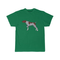 German Shorthaired Pointer Men's Short Sleeve Tee, 100% Cotton, Light Fabric, FREE Shipping, Made in USA!!