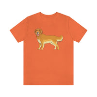 Golden Retriever Unisex Jersey Short Sleeve Tee