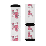 Poodle Sublimation Socks